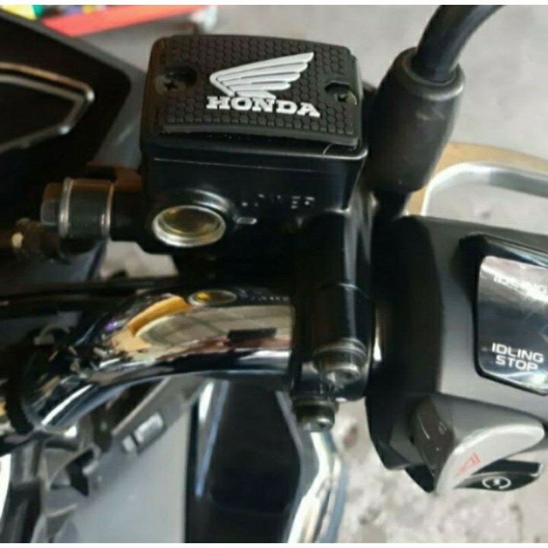 Cover tutup master rem karet 3D Honda Adv Pcx