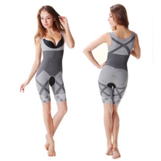 Slimming Suit Natural Bamboo Baju Korset Pelangsing