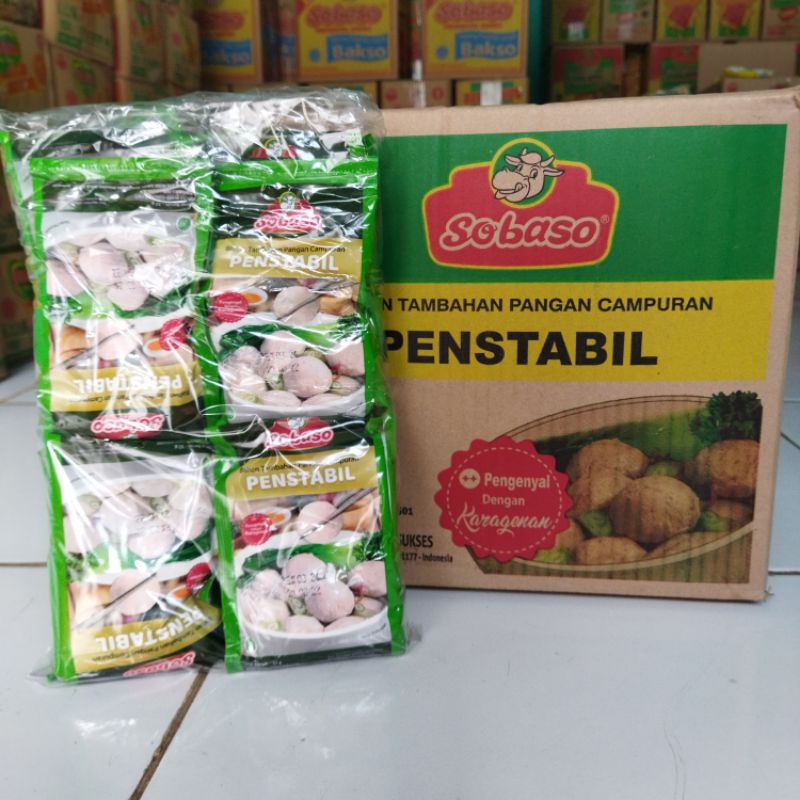 (1 Pack) Pengenyal / Penstabil Bakso Sobaso 32gr