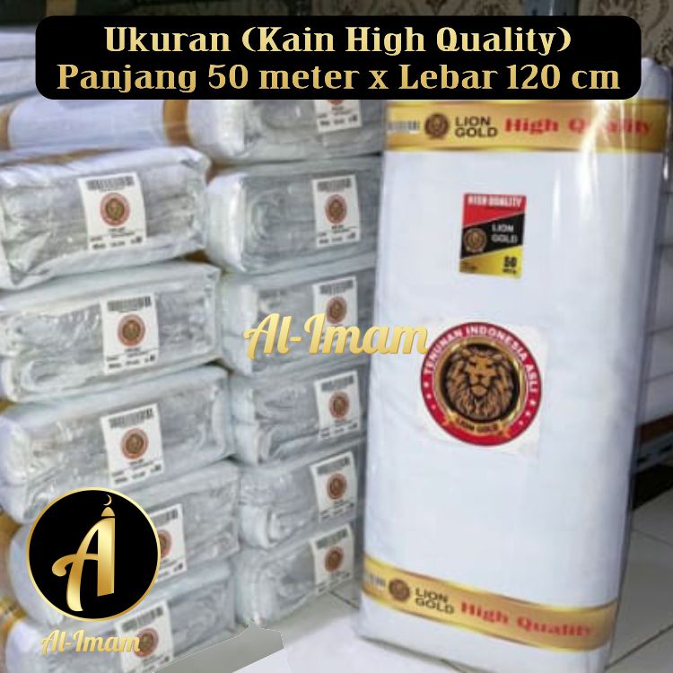 Kain Kafan 1 Roll 50 Meter Lion Gold