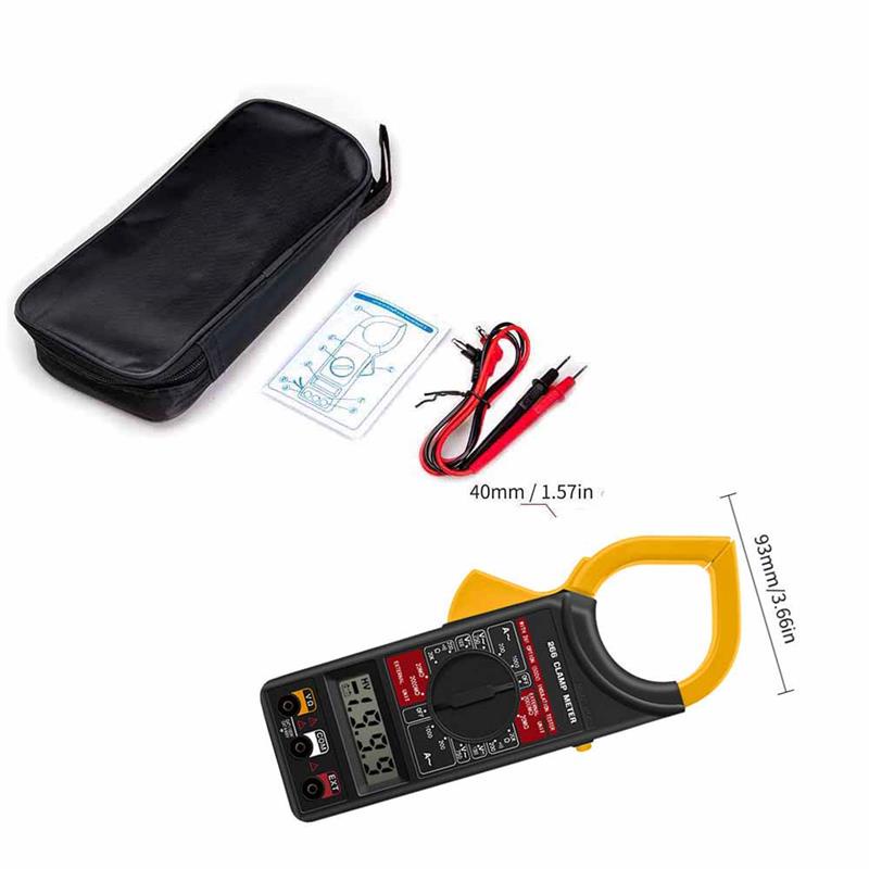 Digital DT266 / Digital Clamp Multimeter - Digital Multimeter