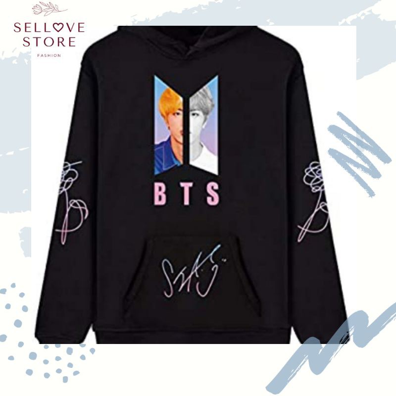 Hoodie BTS Jin - Hoodie KPop Pria Wanita