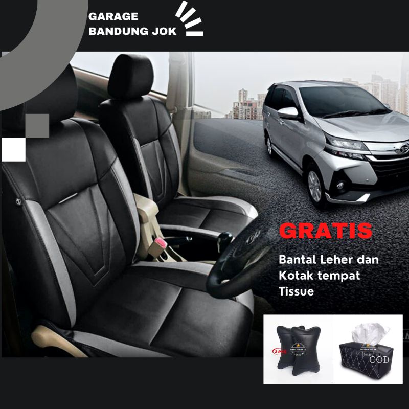 MBTECH Sarung jok mobil 3 baris model mewah | Kursi jok mobil cover jok mobil