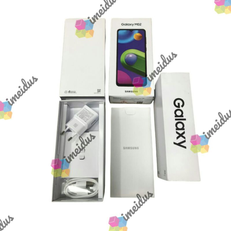 

Box kotak dus Samsung M02 With Charger