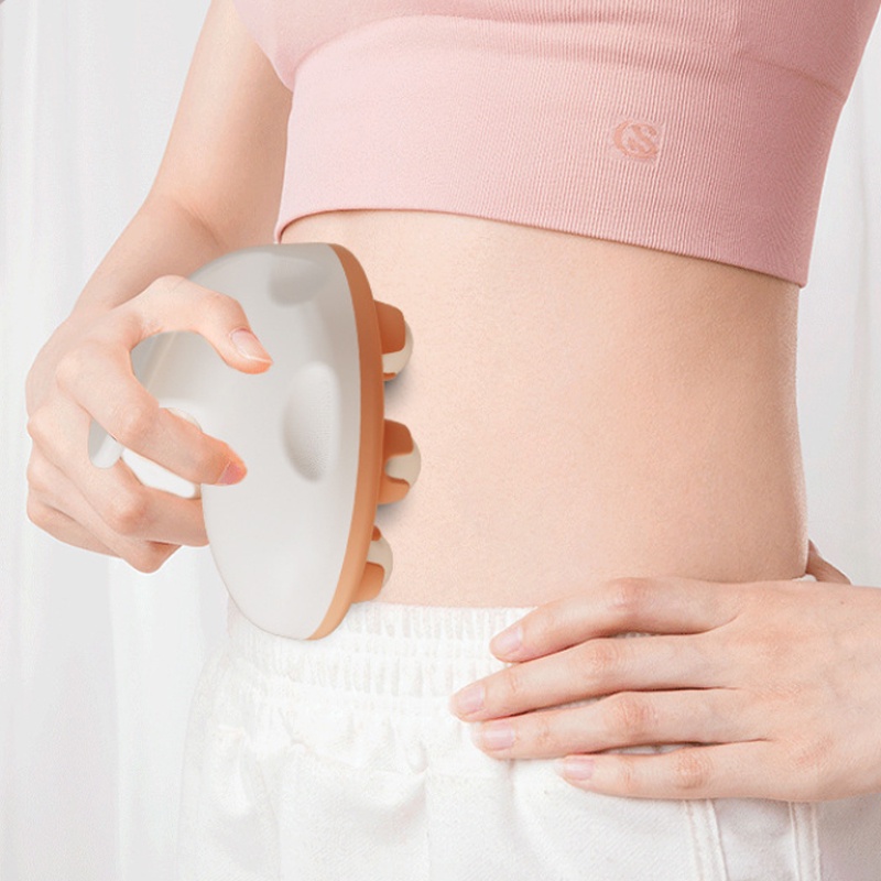 Alat Pijat Rol Bola 7-Bead Multifungsi Portabel Untuk Perawatan Kesehatan