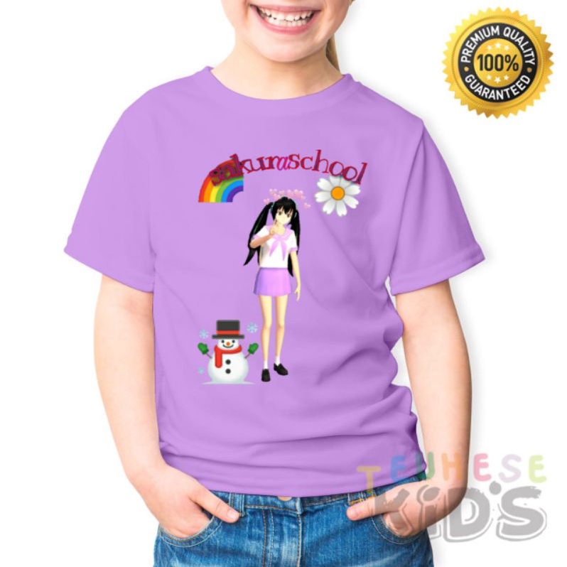 baju kaos sakura school simulator terbaru