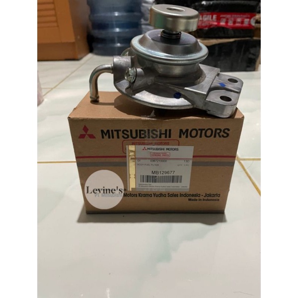 Pompa filter solar L300 diesel original MB129677 tutup filter solar L300 pompa filter solar original