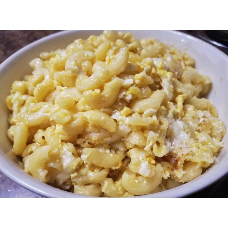 CREAMY CHEESE MACARONI SNACK (PORSI BESAR UTK 2-3X MAKAN)