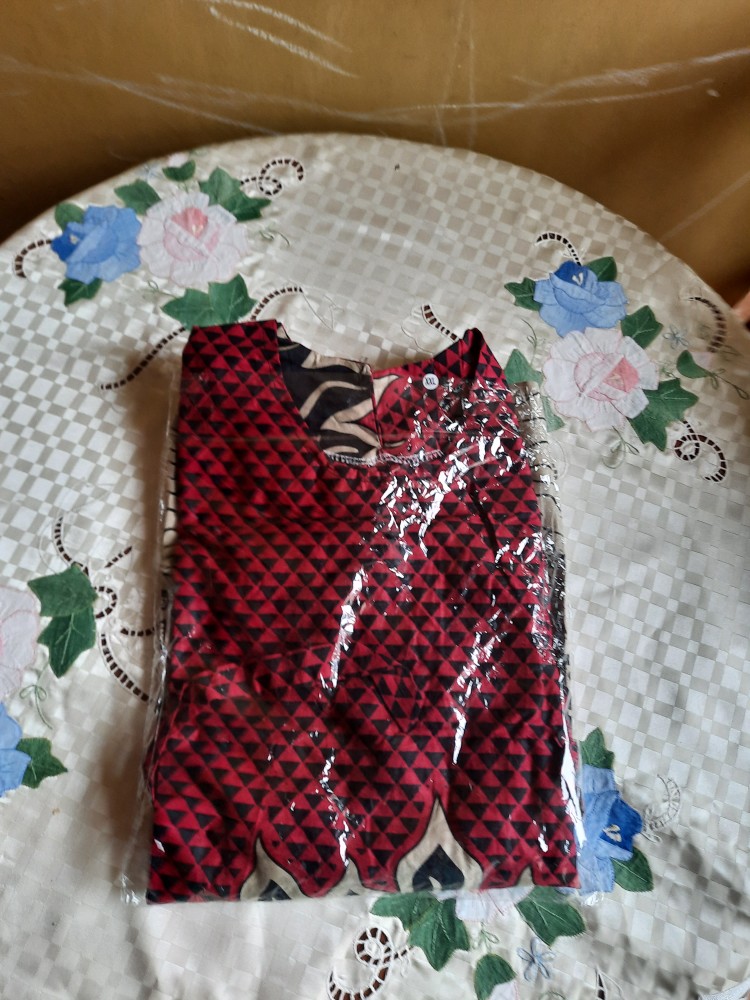 Atasan Batik Wanita Dolby Dolby Tenun Sutra Halus Katun Atbm