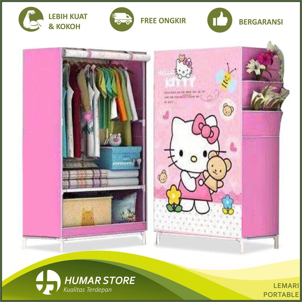  Lemari  Pakaian Anak Gambar Hello  Kitty  Terbaru Poskartun