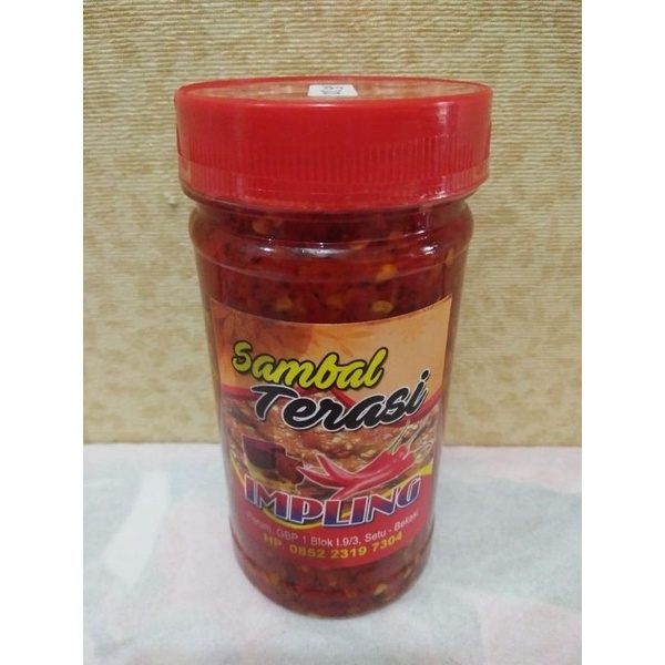 

Sambal Terasi Impling homemade 200gr