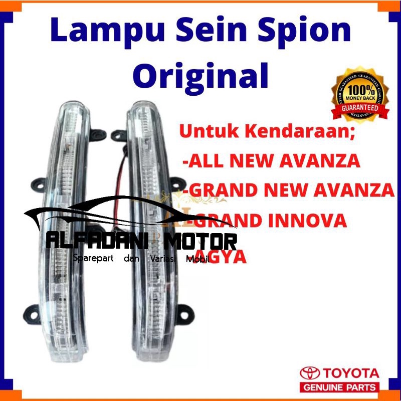New Lampu Sein Spion Avanza/ Lampu Sein Spion Innova/ Lampu Sein Spion Agya/ Sein Original