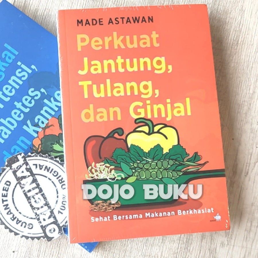 Buku Perkuat Jantung Tulang &amp; Ginjal Sehat Bersama Makanan Berkhasiat