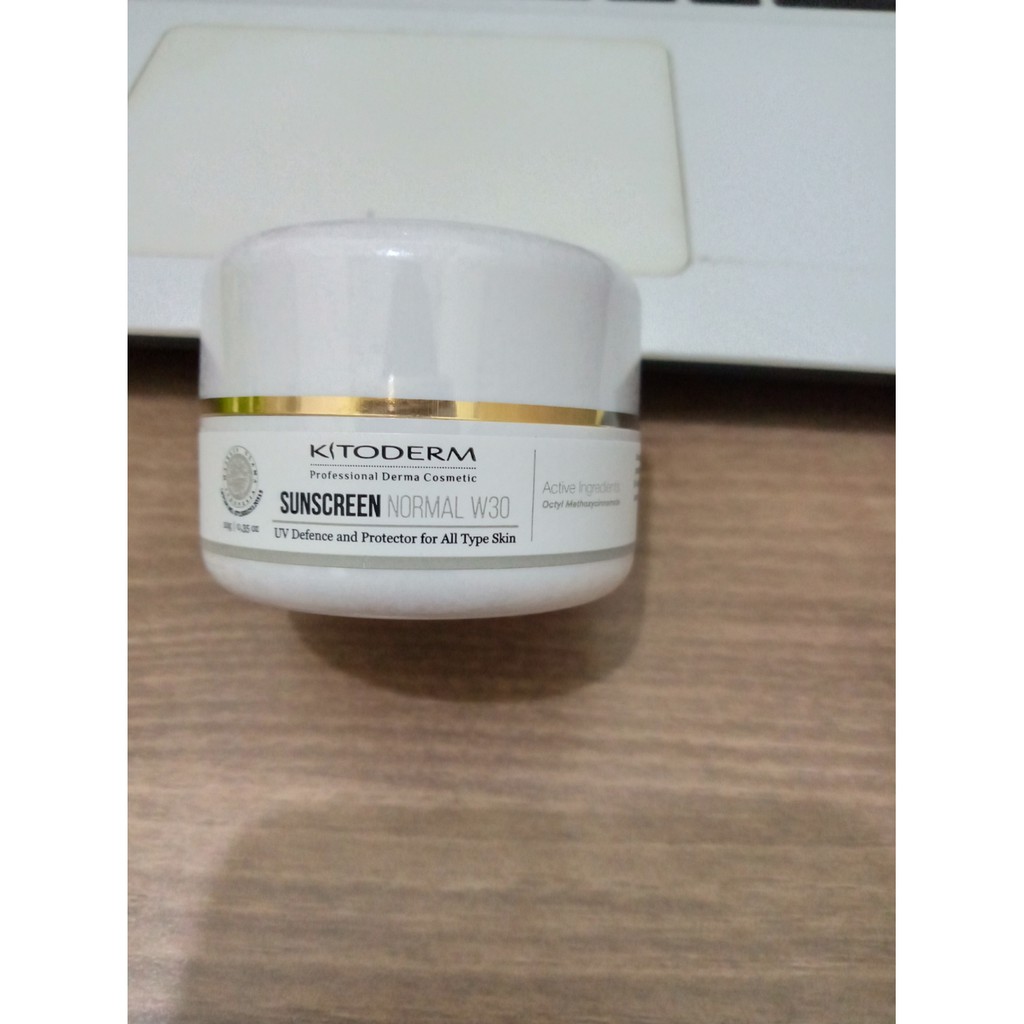 KITODERM SUNSCREEN NORMAL W30 (KUNING ) | SUNSCREEN UNTUK KULIT NORMAL - KERING BPOM