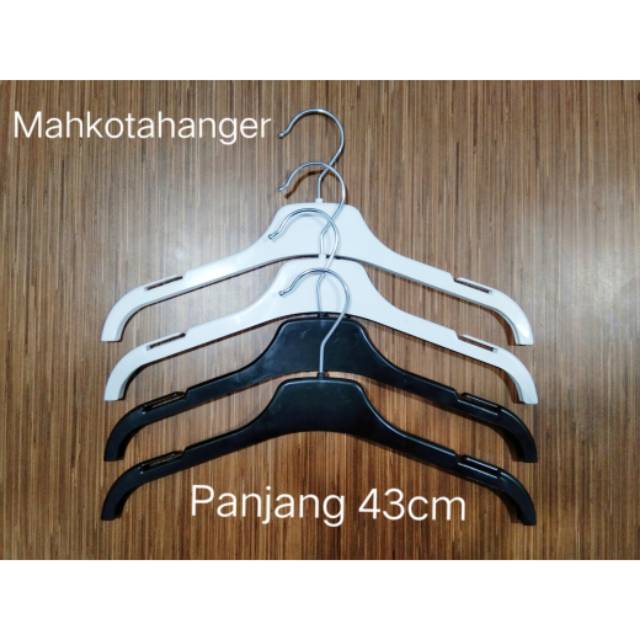 Hanger Plastik Baju TP 141 Dewasa (43cm) | Gantungan baju plastik keren