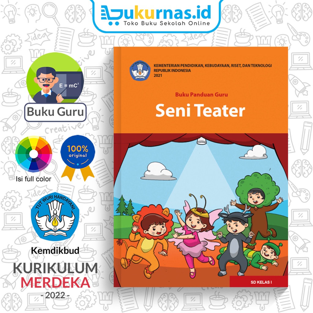 Jual Buku Panduan Guru Seni Teater SD Kelas 1 K-Merdeka | Shopee Indonesia