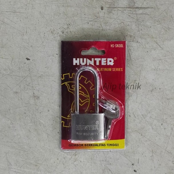 Gembok Hunter 30mm panjang gembok 30mm gembok kunci 30mm termurah