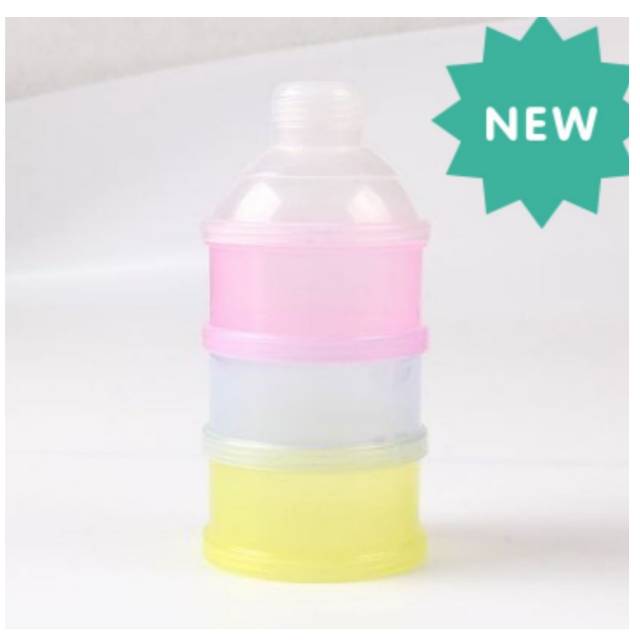 Kontainer susun untuk susu bubuk