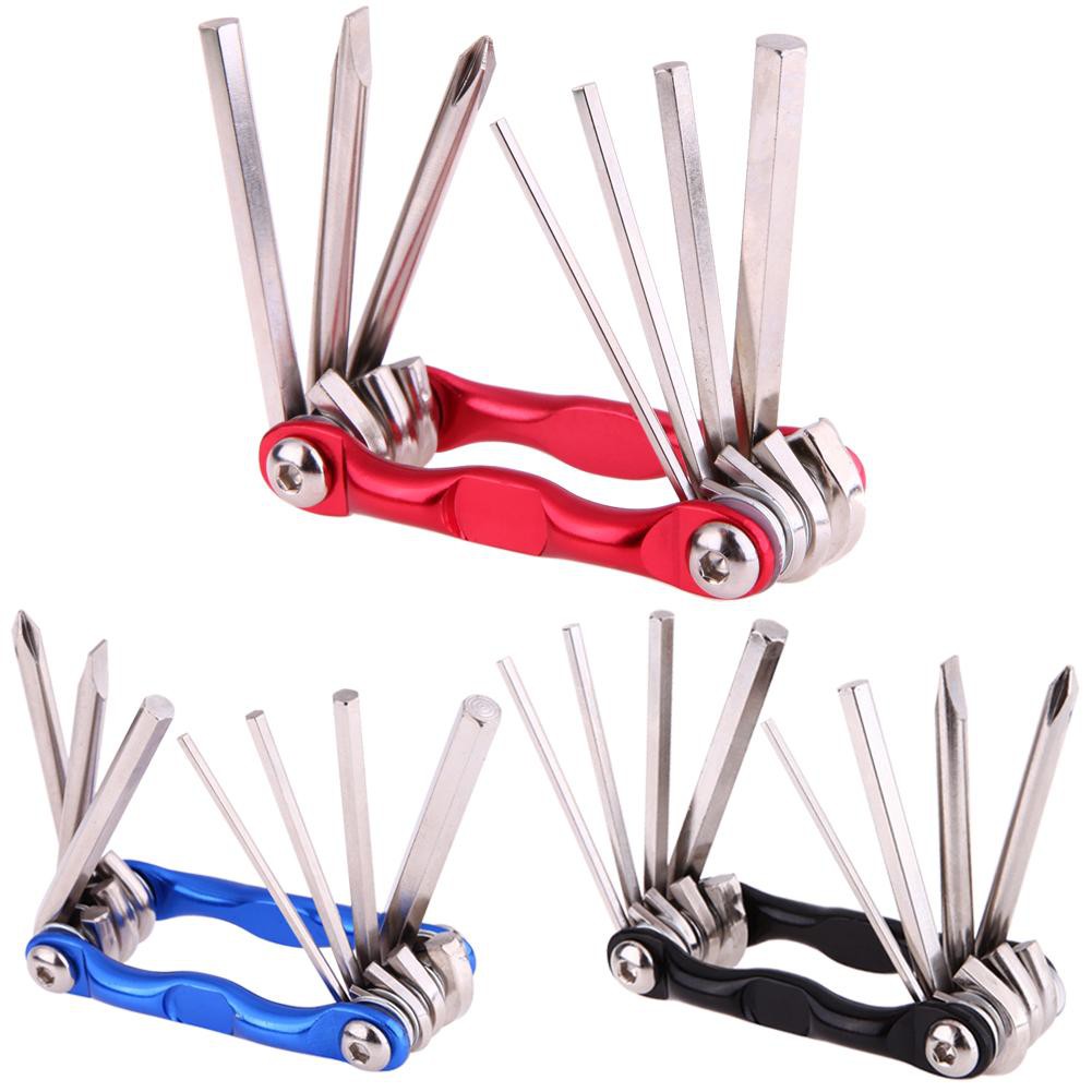 MOJITO 7in1 Bike Bicycle Repair Tool Kit Hex Wrench Set Screwdriver Tool