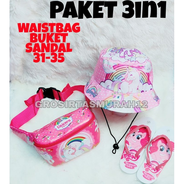 Tas selempang anak perempuan WAISTBAG anak cewek tas anak lucu tas anak cewek cantik tas mini anak perempuan