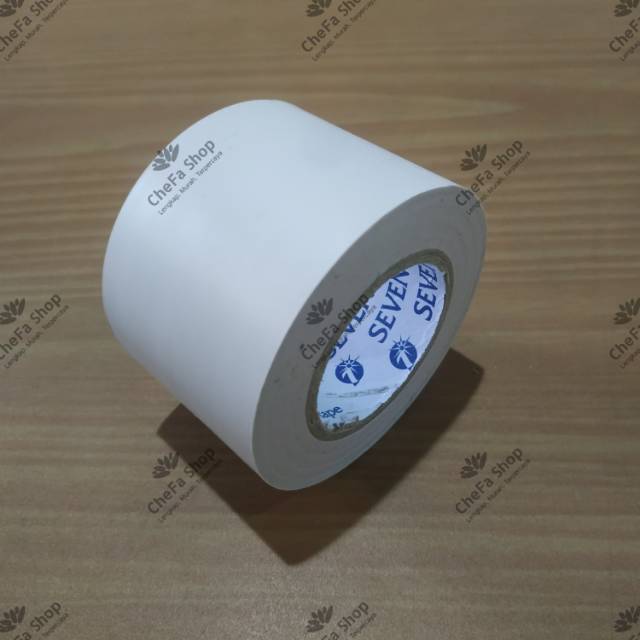 

Lakban Selotip Isolasi Pipa AC Lem Cream 2 Inch x 19 M - 45MM x 19M