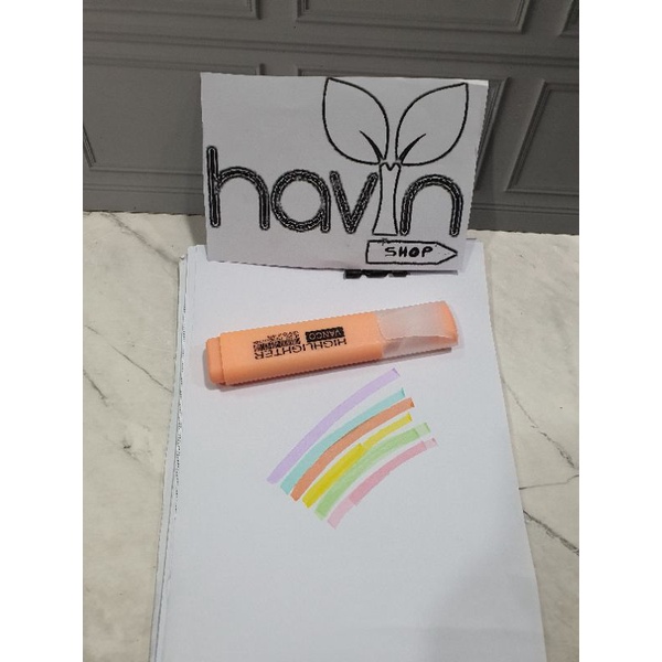 stabilo JOYKO warna pastel/highligter JOYKO pastel color/STABILO-Pastel ORANGE VANCO