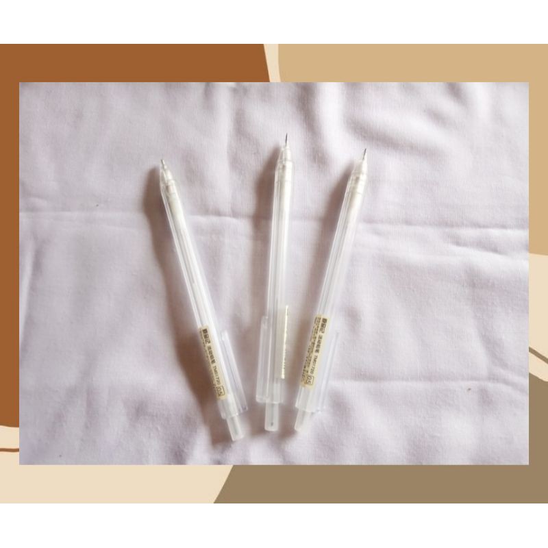 

Pencil mekanik transparan