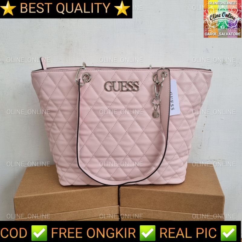 tas elliana tote bag yellow pink white black quilted neverfull gs gb bag wanita office kantor dokumen