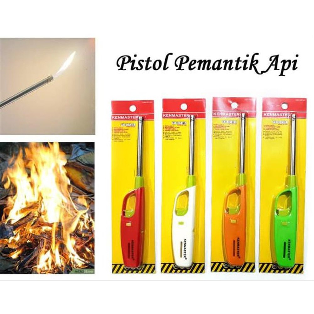Kenmaster Korek Api Gas Panjang / Pemantik Kompor / Gas Lighter Kompor Model Standar SNI