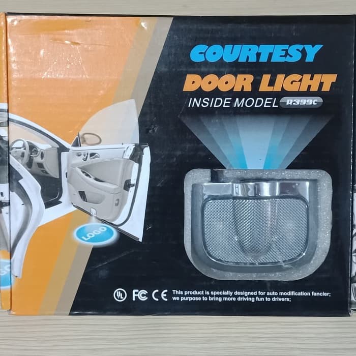 AUTOBLITS PINTU MOBIL LOGO HONDA - LAMPU PINTU MOBIL LOGO HONDA