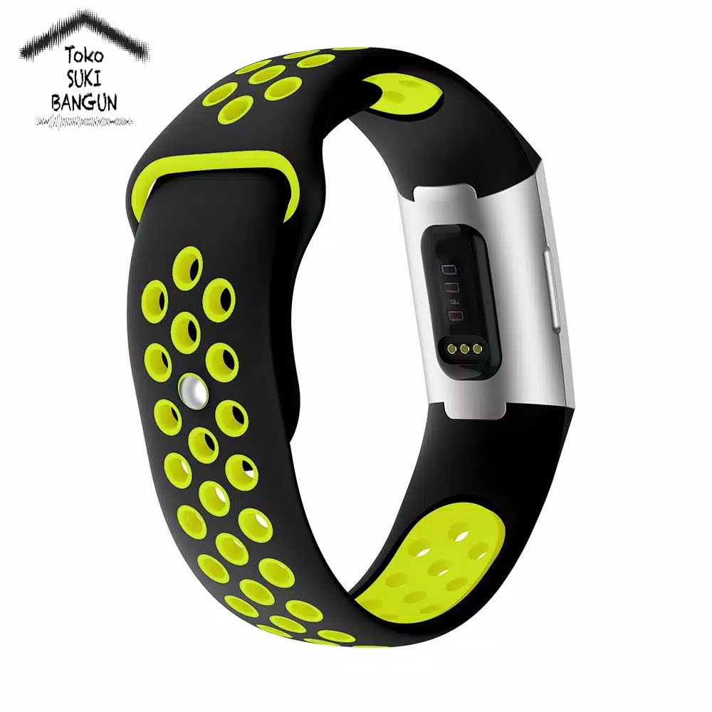 TALI JAM Charge 3 4 Strap Band Rubber SPORT BREATHABLE Watch