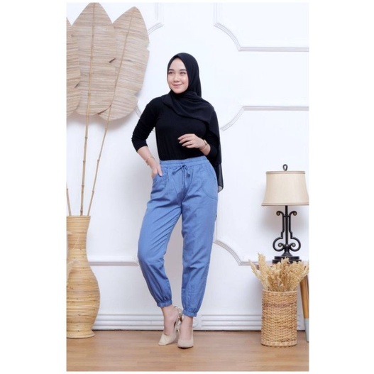 JOGER  JEANS WANITA/CELANA JOGER JEANS