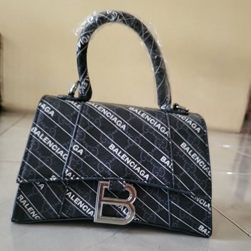 Tas balenciaga feat Gucci hourglass