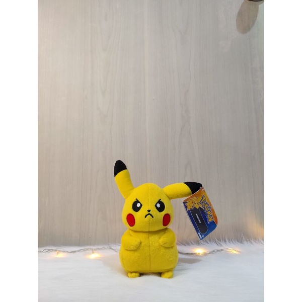 Boneka Pokemon Angry Pikachu - Tomy Pokemon