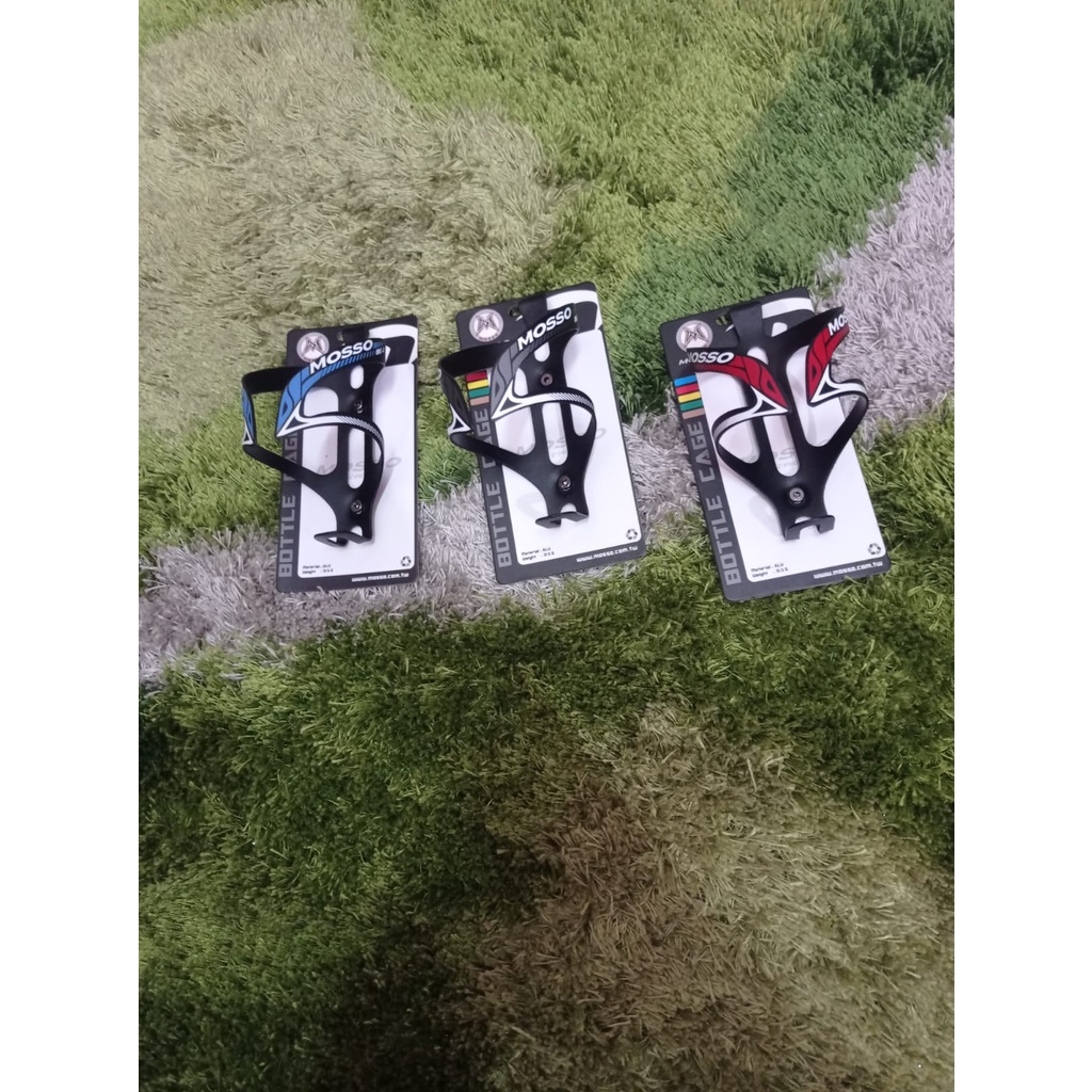 BOTTLE CAGE MOSSO ALLOY RAK BIDON SEPEDA MOSSO