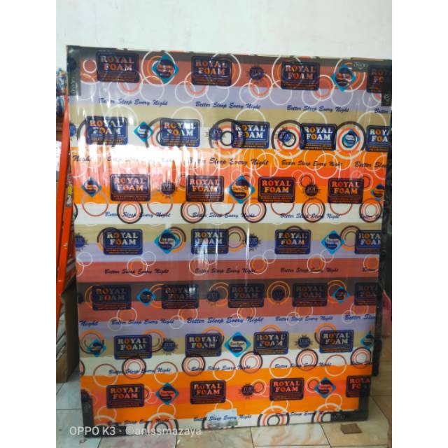 Kempes tukar baru Kasur busa royal foam ukuran 160x200x30 garansi resmi 15tahun