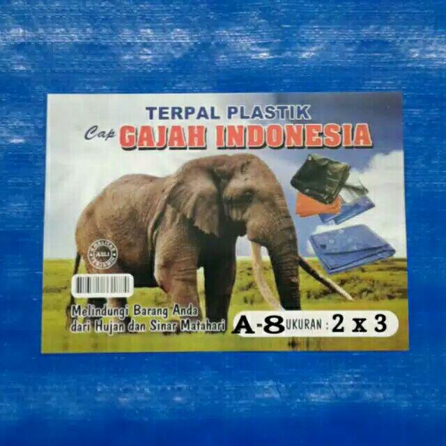 Terpal Plastik A8 Ukuran 2x3