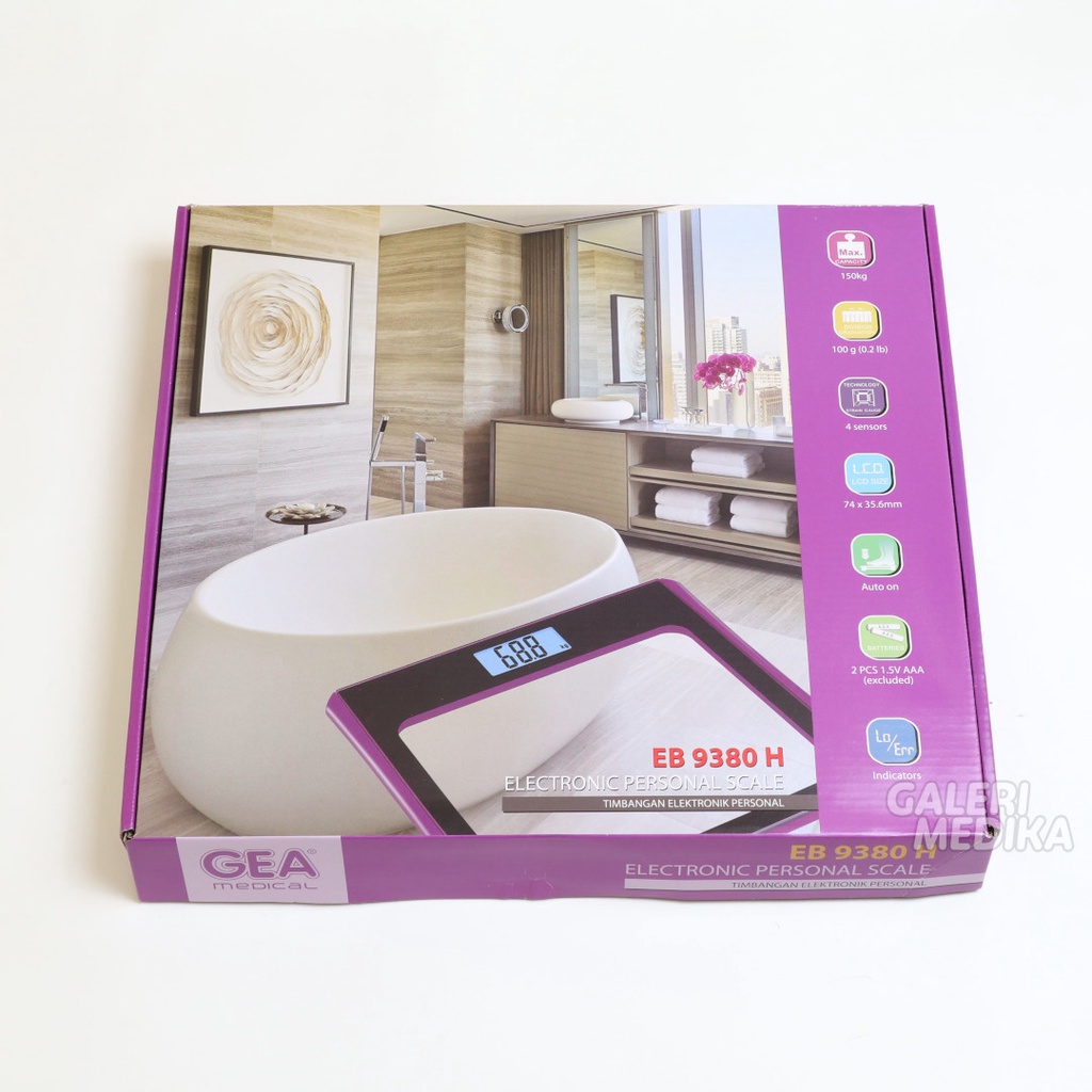 Timbangan Digital GEA EB9380H / EB 9380H / EB-9380H - Ukur Sampai 150 Kg