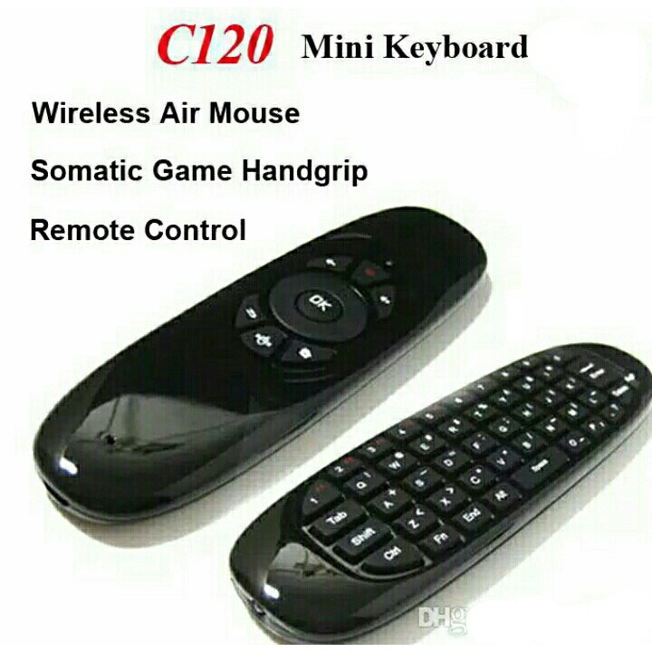 Air Mouse Wireless Keyboard Remote 2.4 Ghz 3D Motion