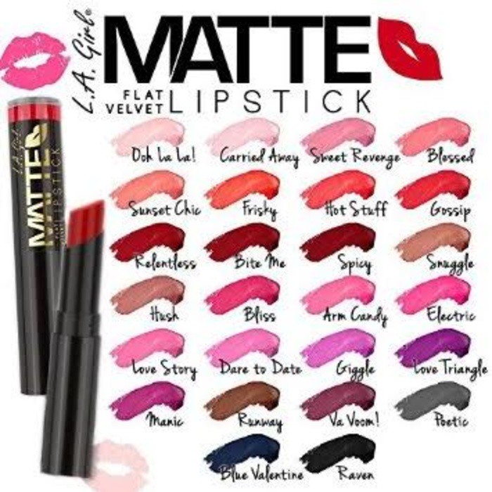 LA GIRL VELVET MATTE BAGIAN 1
