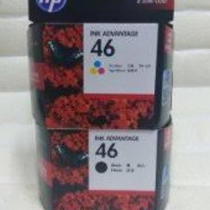 

Cartridge Tinta HP 46 Black Dan Color 1 set