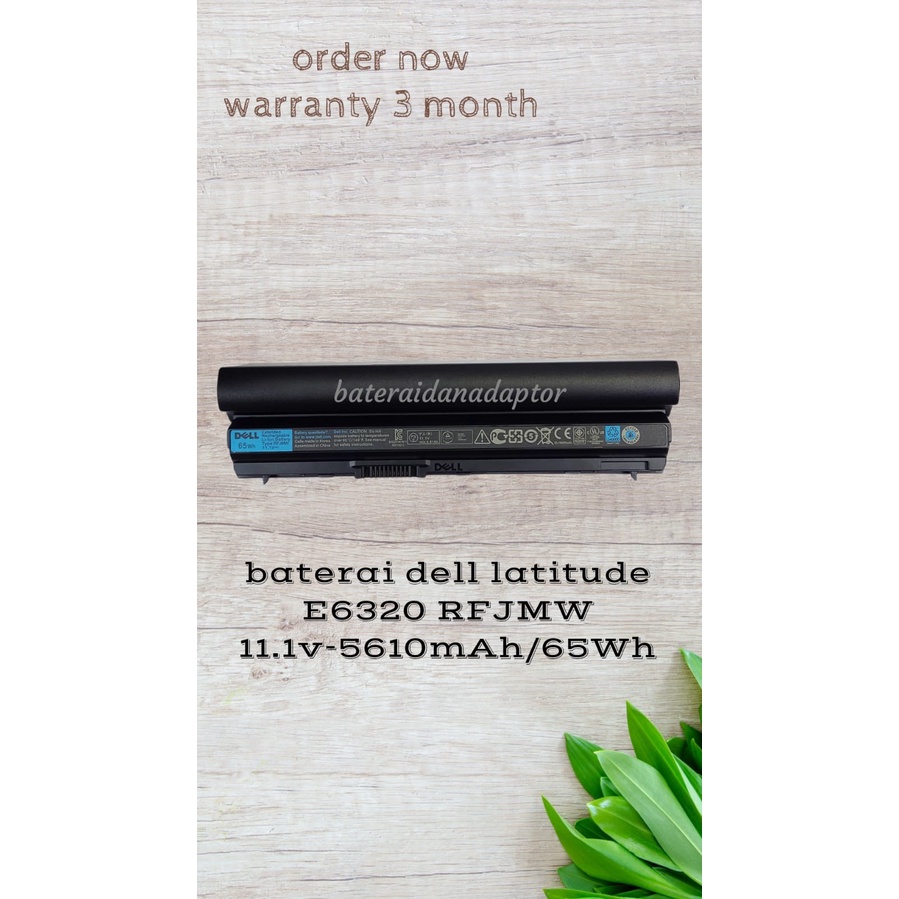 Baterai Dell Latitude E6320 MHPKF Original