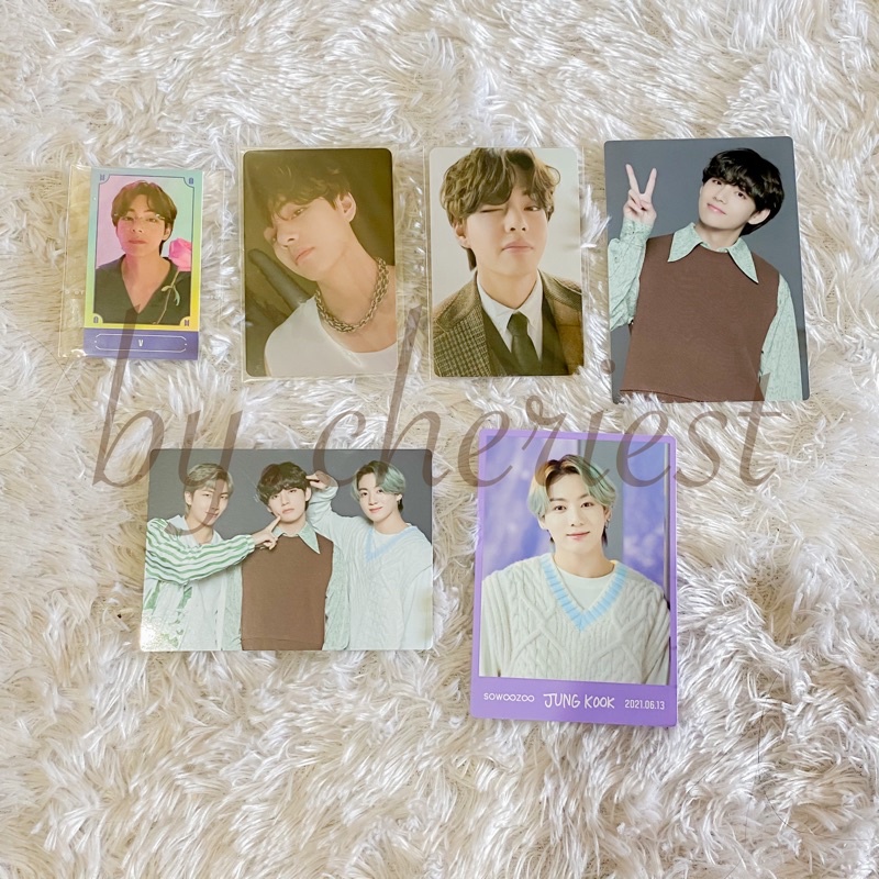 BTS MINI PC MPC PHOTOCARD SOOWOOZOO [ TAEHYUNG, JUNGKOOK, NAMJOON ]