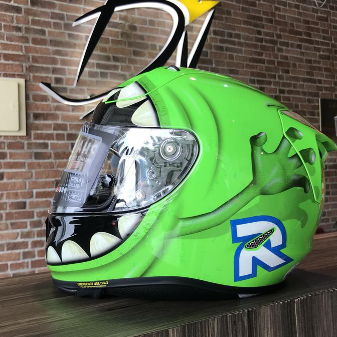 TERLARIS HJC RPHA 11 MIKE WAZOWSKI DISNEY PIXAR MURAH