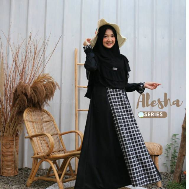 Gamis ALESHA series ori by Lianahans / gamis lianahans_muslimwear