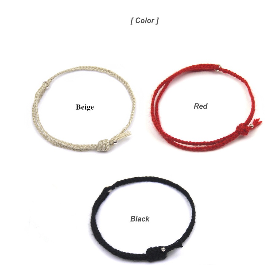 Kpop BTS Bracelet Jungkook V Kim Tae Hyung Hand Rope Hand-woven