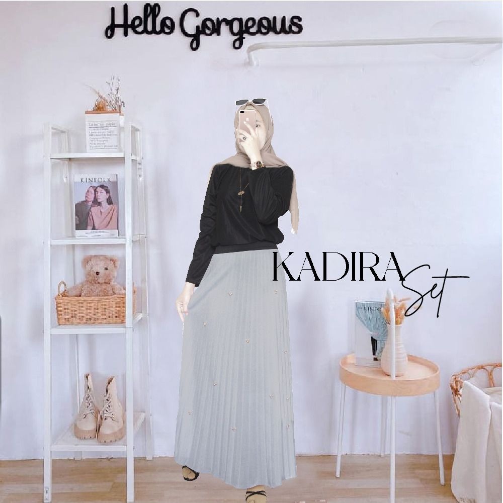 FASHION WANITA SETELAN ROK KADIRA DMR