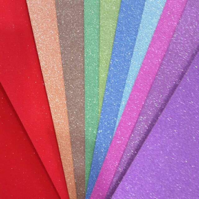 Art Karton Gliter glitter bertekstur pasir / sandpaper 20x30 cm per pc