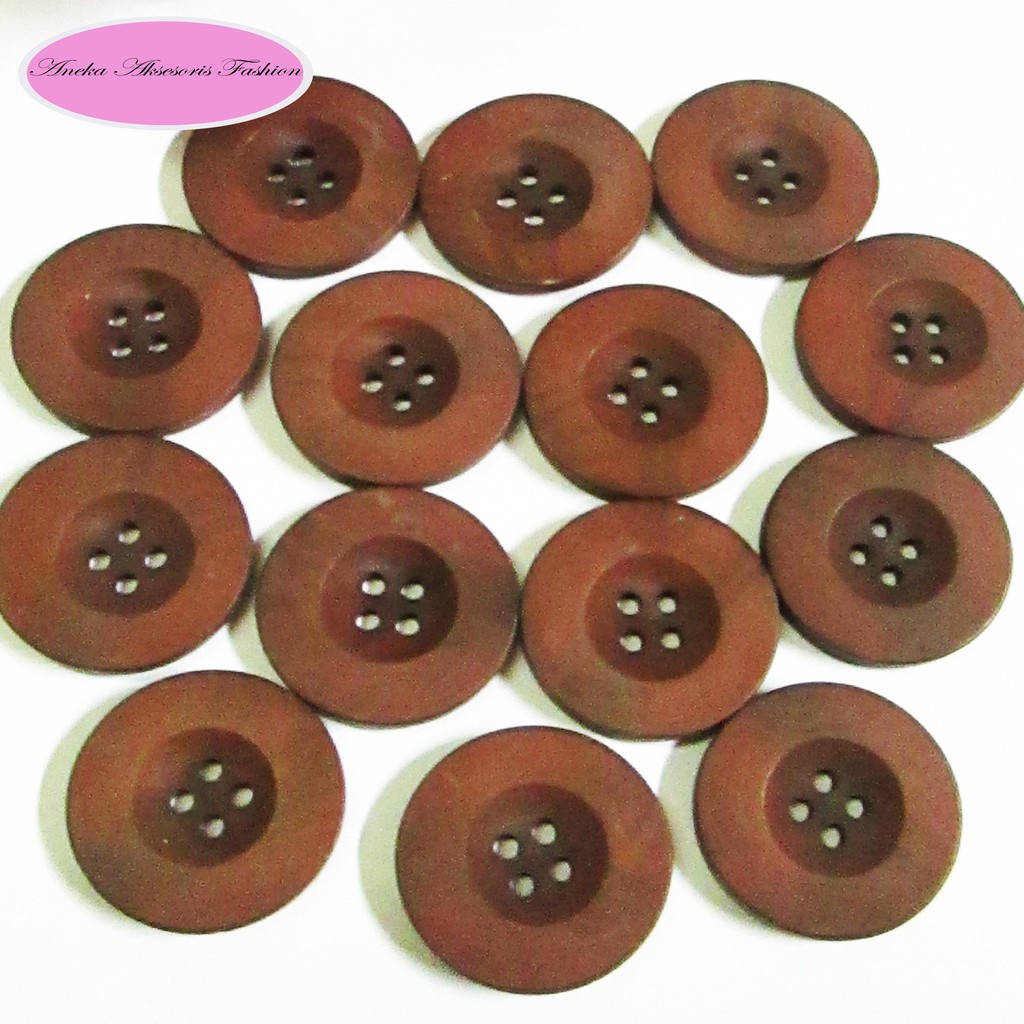 Jual kancing jas - Jual kancing baju besar - Kancing murah uk. 28 mm