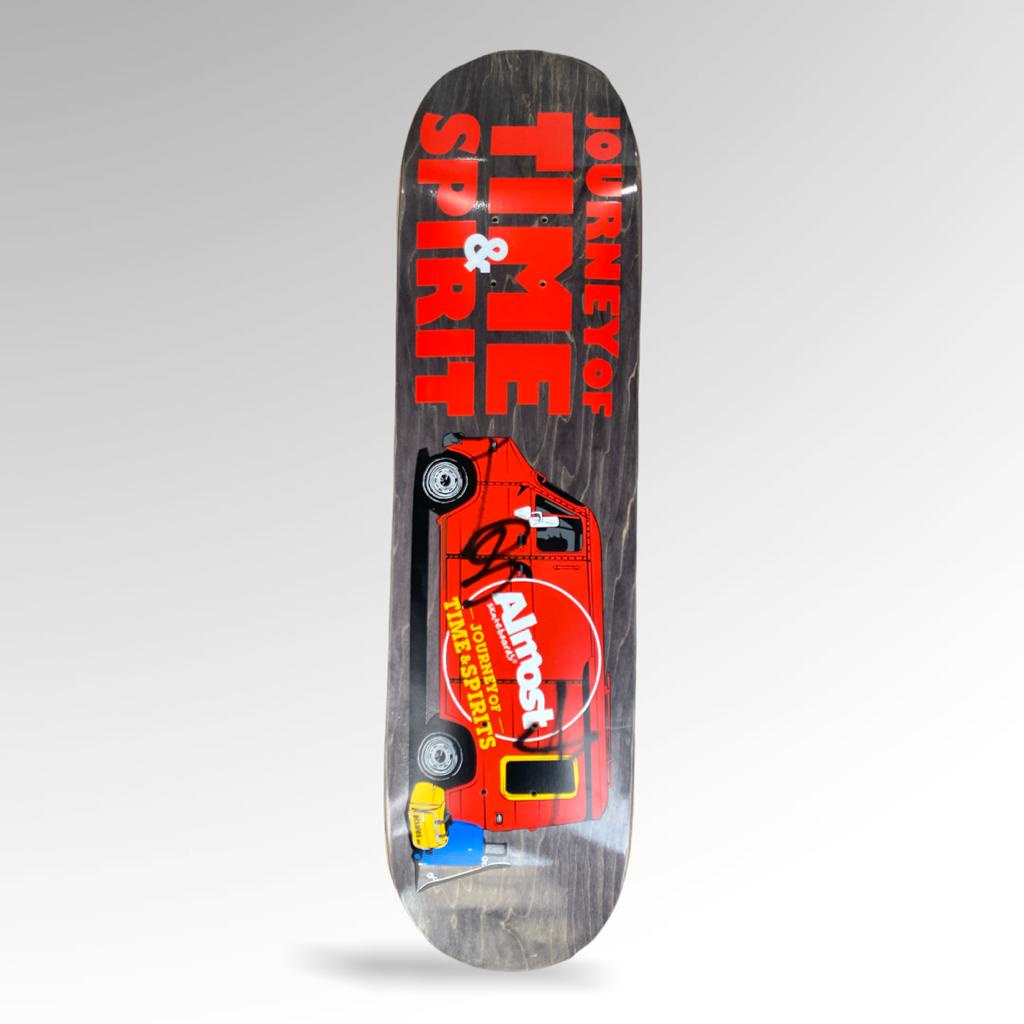 ALMOST skateboard deck original canadian maple daripada pake blank